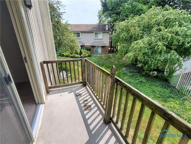 Balcony off the living room