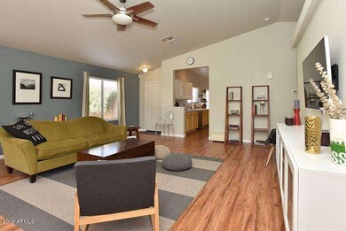 Family room view