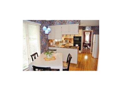 Large Eat In Kitchen with Granite Counters