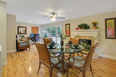 Family Room with Cozy Fireplace