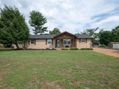 This all brick ranch was recently renovated. 