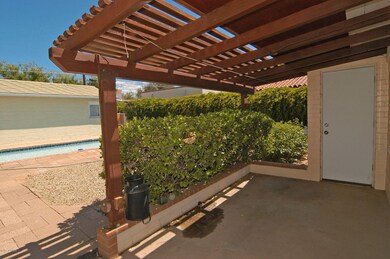 Covered patio