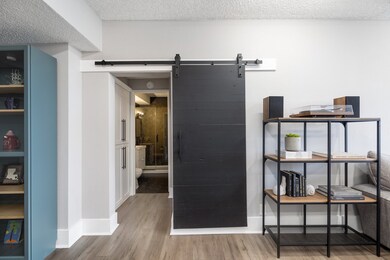 Beautiful sliding door feature to separate private