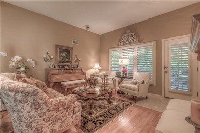 Great room walks-out to the new screened porch and