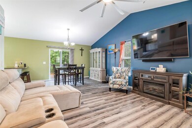 Double vaulted living area