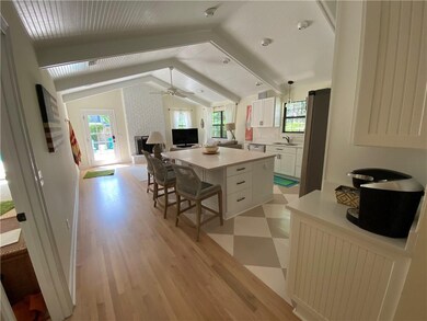 Enjoy the bright and open kitchen with a very func