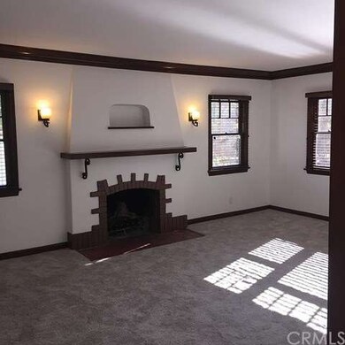 Stunning 1925 detail in Living Room with gas burni