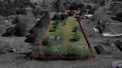 Looking east from the back of the property to the 
