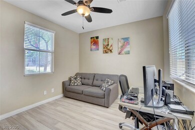 Office/den with french doors right off of the fron