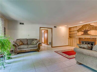 Living Room. Nice and bright living area, fireplac