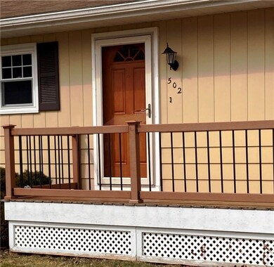 Welcoming Entrance with a solid deck.
