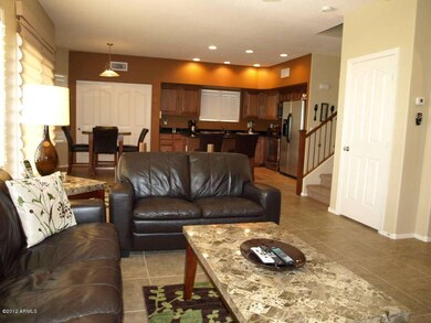Family Room to Kitchen View
