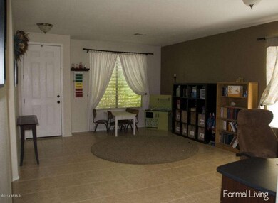 Spacious, formal living, all tile