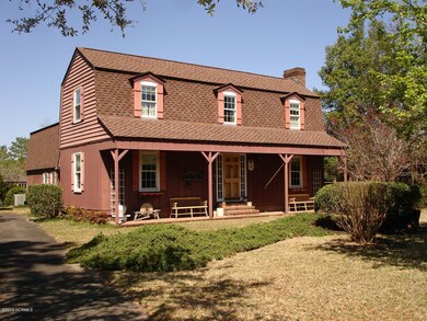 Front view...mature landscaping
