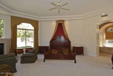 5 Master Bedroom with Fire Place