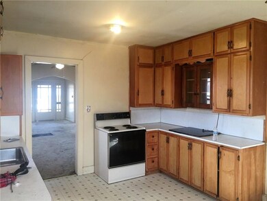 Kitchen with newer cabinets