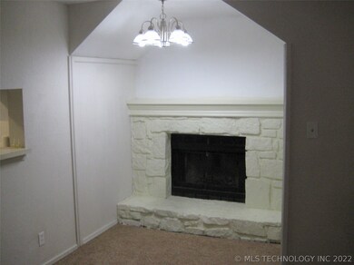 Closer look at Fireplace Area
