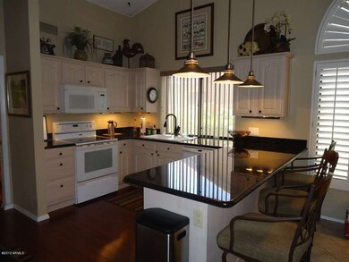Beautiful kitchen with upgraded lighting