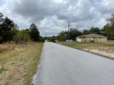 View of the street while standing in front of the 