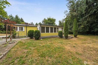 There's a cherry tree and a few apple trees too.