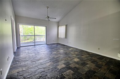 Entrance into the living room.