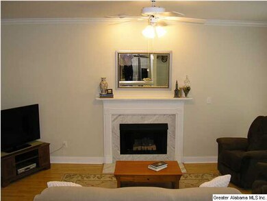 Second living area. It has a fireplace and is very