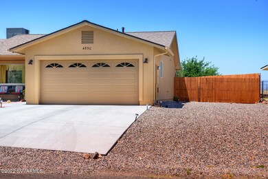 Garage and side yard for RV