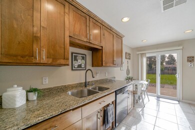 Granite Counters & Beautiful Cabinets