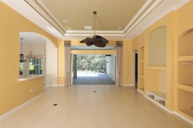 Great Room w/ Tray Ceilings
