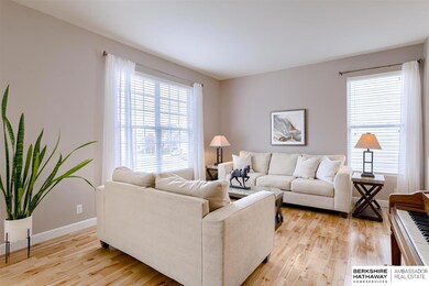 Main Floor has beautiful Hickory Floors throughout