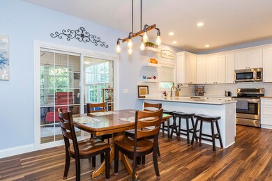 Dining area with porch access