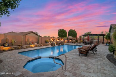 Backyard Twilight View