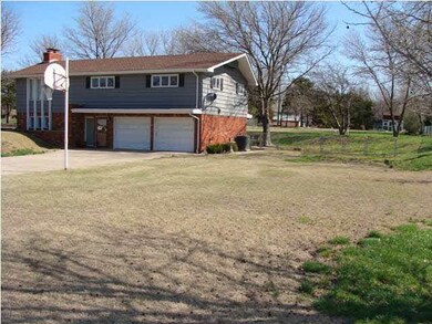 Two-car attached garage