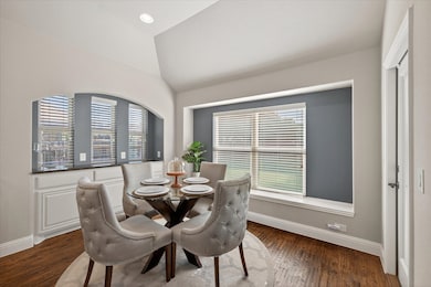 Eat in kitchen with built ins