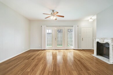 New bamboo flooring in the main living area.  The