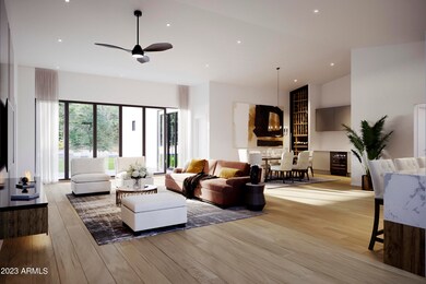 Interior Great Room Rendering