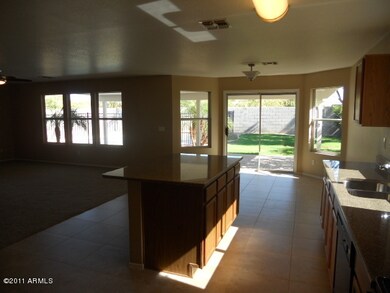View from kitchen