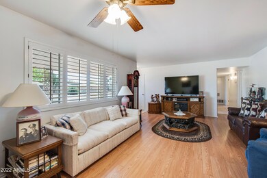 Greatroom with Wood Shutters