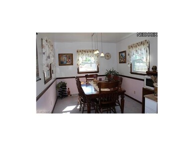 The dinette is off the back of the home.  Great vi