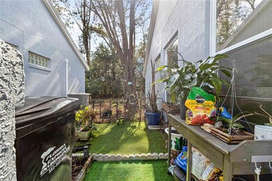 Fenced off area for your fur babies