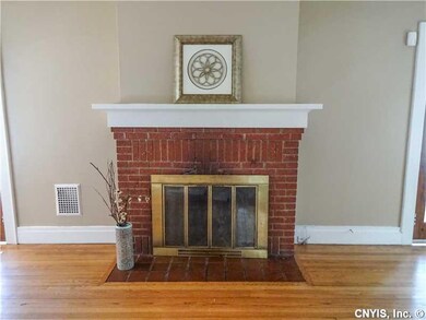 Living Room. The fireplace is just lovely and look