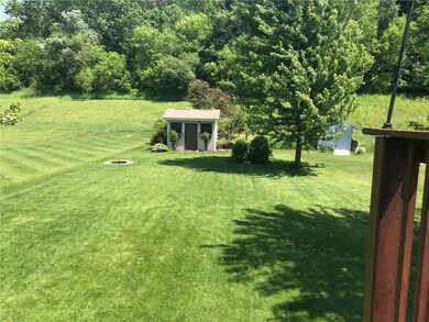Nice flat backyard to play catch!