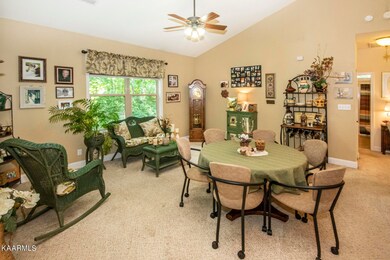 Sitting Area Overlooks Wooded Privacy!