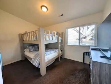 Bedroom with bunk beds