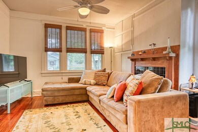 Living Room with large windows