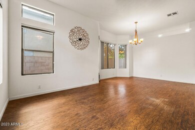 Spacious Greatroom includes dining area