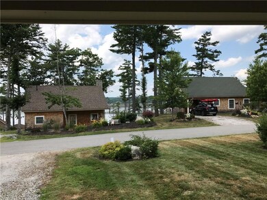 View to the water and the Wiscasset...