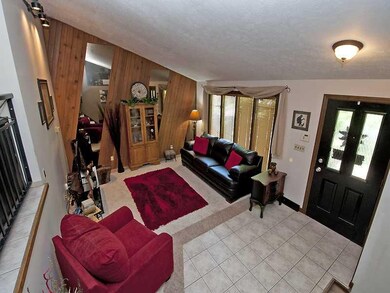 Living Room. Living Room and Entry View from Dinin