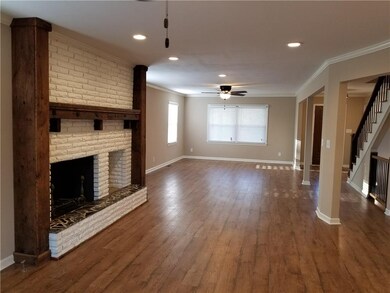 Cozy up to this incredible gas starter fireplace w