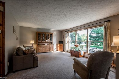Living room with picture window